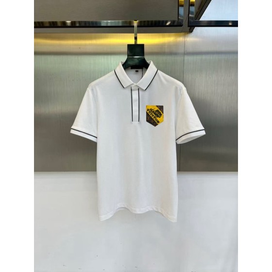 Louis Vuitton Spring New Arrival: Collared Short-Sleeve Polo Shirt, Custom-Made Fabric for High Breathability and Comfort